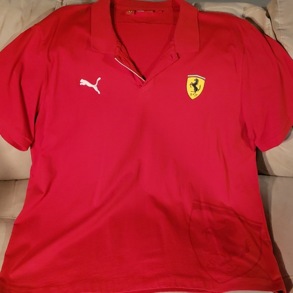 Mens Ferrari polo